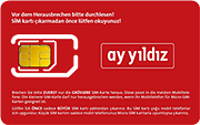 AY YILDIZ SIM-Karte